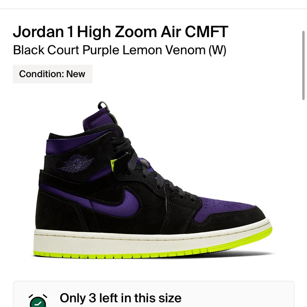 Jordan 1 high zoom air BRAND NEW NEVER WORN